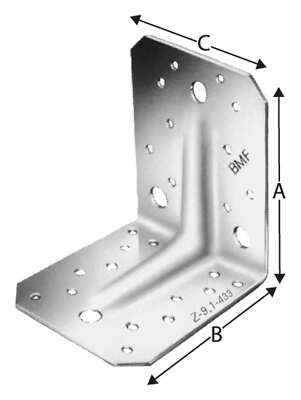 Simpson Strong-Tie Winkelverbinder ABR70 SST - 50 Stück