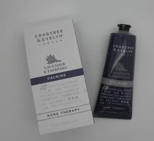 CRABTREE & EVELYN Lavender & Espresso Calming Hand Therapy 3.45 oz