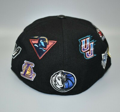 NBA Western Conference キャップ Reebok NBA Western Conference Team Logo Patches Fitted Cap