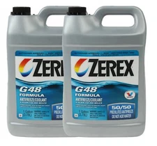Valvoline Zerex 2 Gallons Antifreeze Coolant Blue G48 Prediluted 2 x 1 Gallon