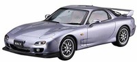Aoshima 1/24 Die Modellauto Serie No.77 Mazda FD3S RX-7 Spirit R Japan [186]