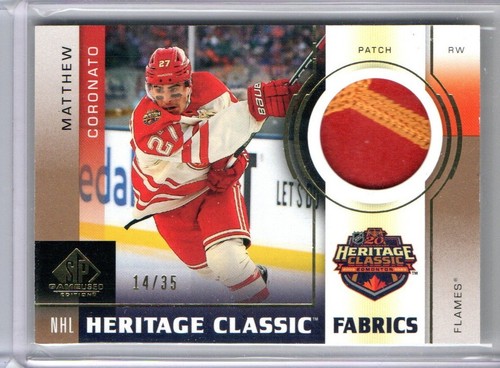 2024-25 Upper Deck SP Game Used Matthew Coronato Heritage Fabrics #HCF-10 14/35