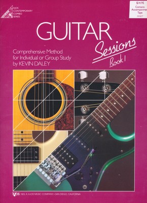 SHEET MUSIC GUITAR SESSIONS BOOK 1 BY KEVIN DALEY FOR ...