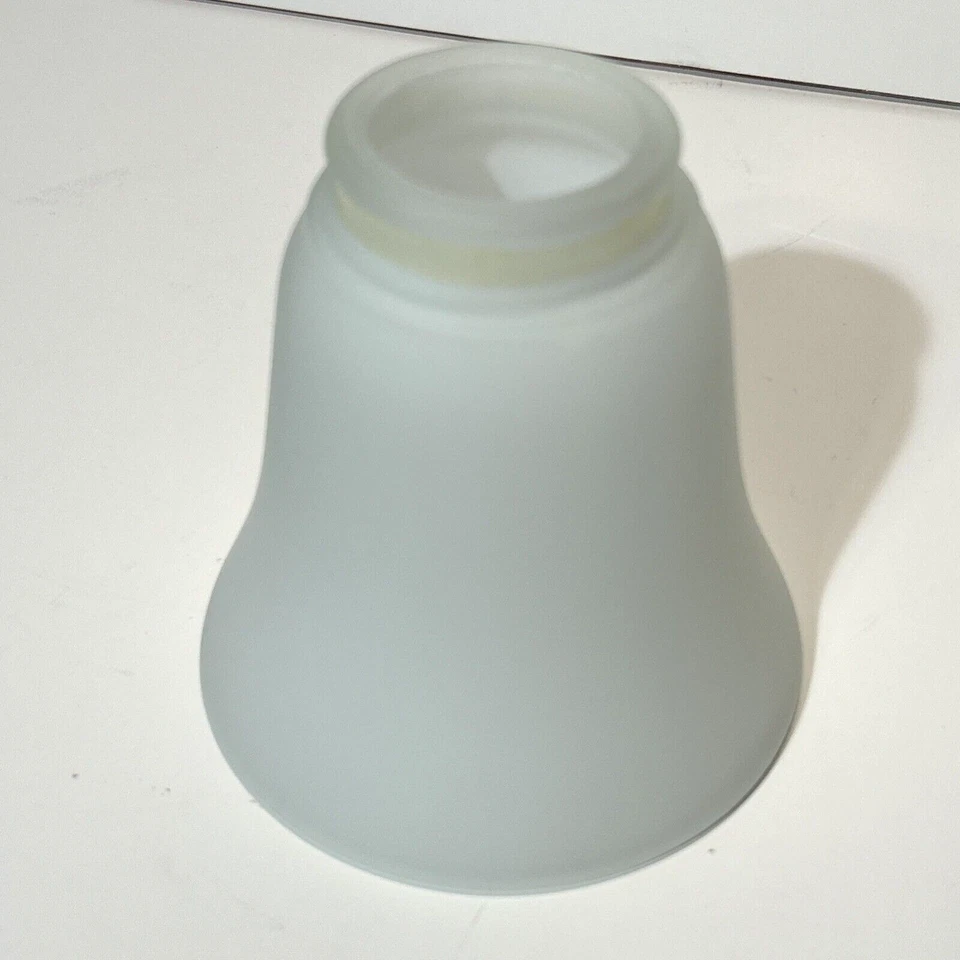 Clarkston II 44 in. Ceiling Fan Replacement Parts Frosted White Glass Shade - Image 2 of 3