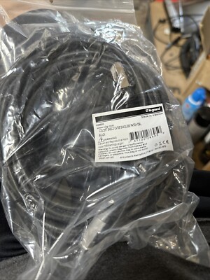 [ N ] Legrand 28695 C2G Cables To Go 25FT CAT5E Molded STP Cable Black