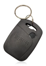 2 Pcs AuthorizID EV1 4K 13.56 MHz ISO 14443-A RFID NFC Key Fobs--Black