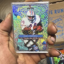 Wild Card 5 Card Draw Stacked Deck Earl Campbell Serial Numbered 2024 Card