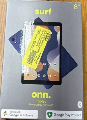Surf 8  Onn tablet by android comes with Google kids space Google Blue .like...