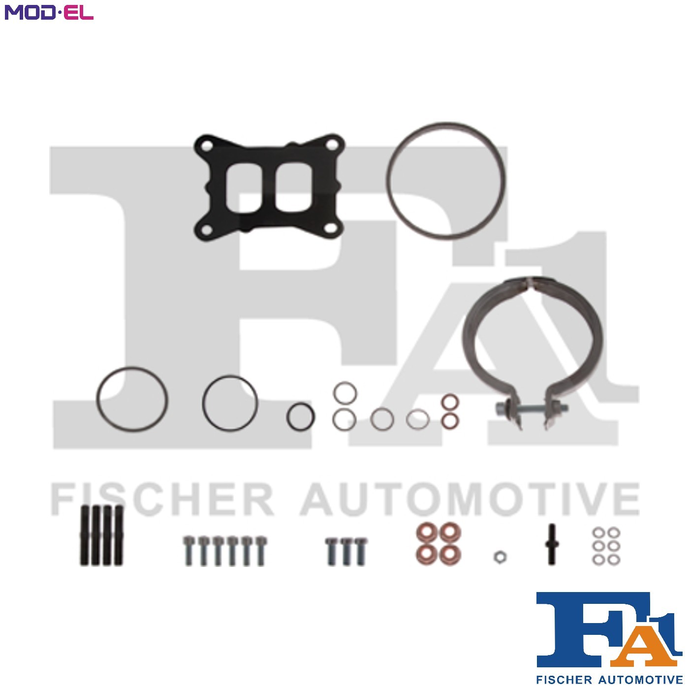 Turbocharger Mounting Kit Exhaust Turbocharger KT111570 FA1 for SEAT AUDI SKODA - Image 5