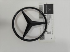 W212 Gloss Black Star Emblem Rear Trunk Lid Logo Badge Amg E350 Sedan Mercedes