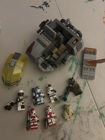 LEGO Star Wars First Order Transporter and More 85% Complete W/ Minifigures Lot