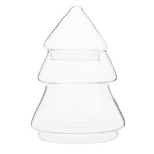 Decorative Candy Jars with Lids Christmas Tree Shaped Containers