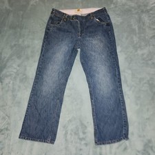 Route 66 Jeans Girls 10 Blue Straight Leg Classic Fit Casual Denim Pants