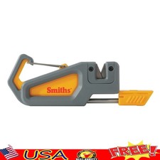 Pack Pal Knife Sharpener Fire Starter Compact Survival Tool Whistle Carabiner US