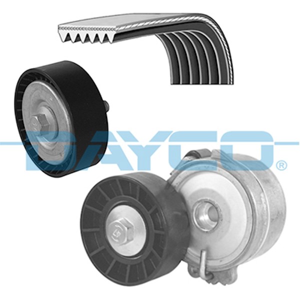 Keilrippenriemensatz KPV328 FüR 406 807 8E 8C 8B Peugeot 9U 607 9D C5 CitroËN C8-image
