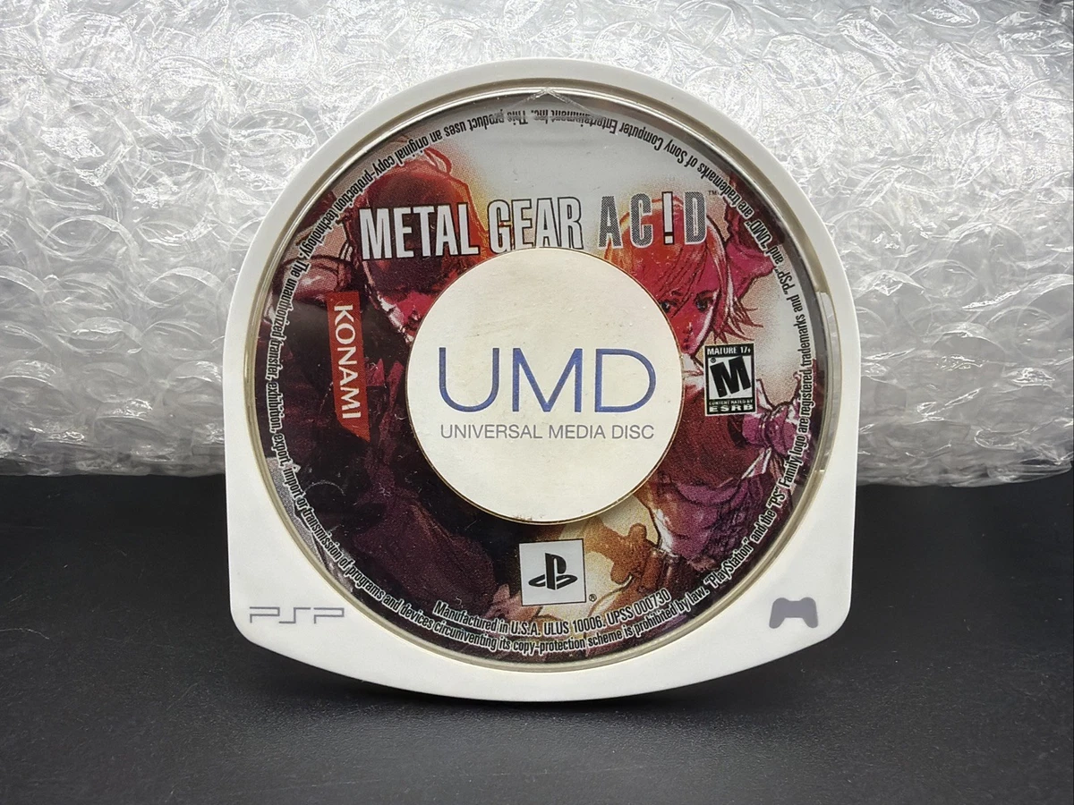 Sony PSP Metal Gear Ac! d Video Games for sale - eBay