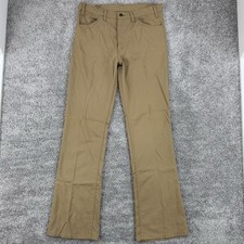 VTG 80s Levi s Sta Prest Pants Men s Size Tag-36x36/Fits-35x35 Bell Bottoms 1982
