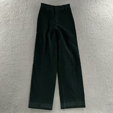 Levis Womens Pants Green Size 24x28 Levis For Gals Corduroy 60s 70s Cotton Blend