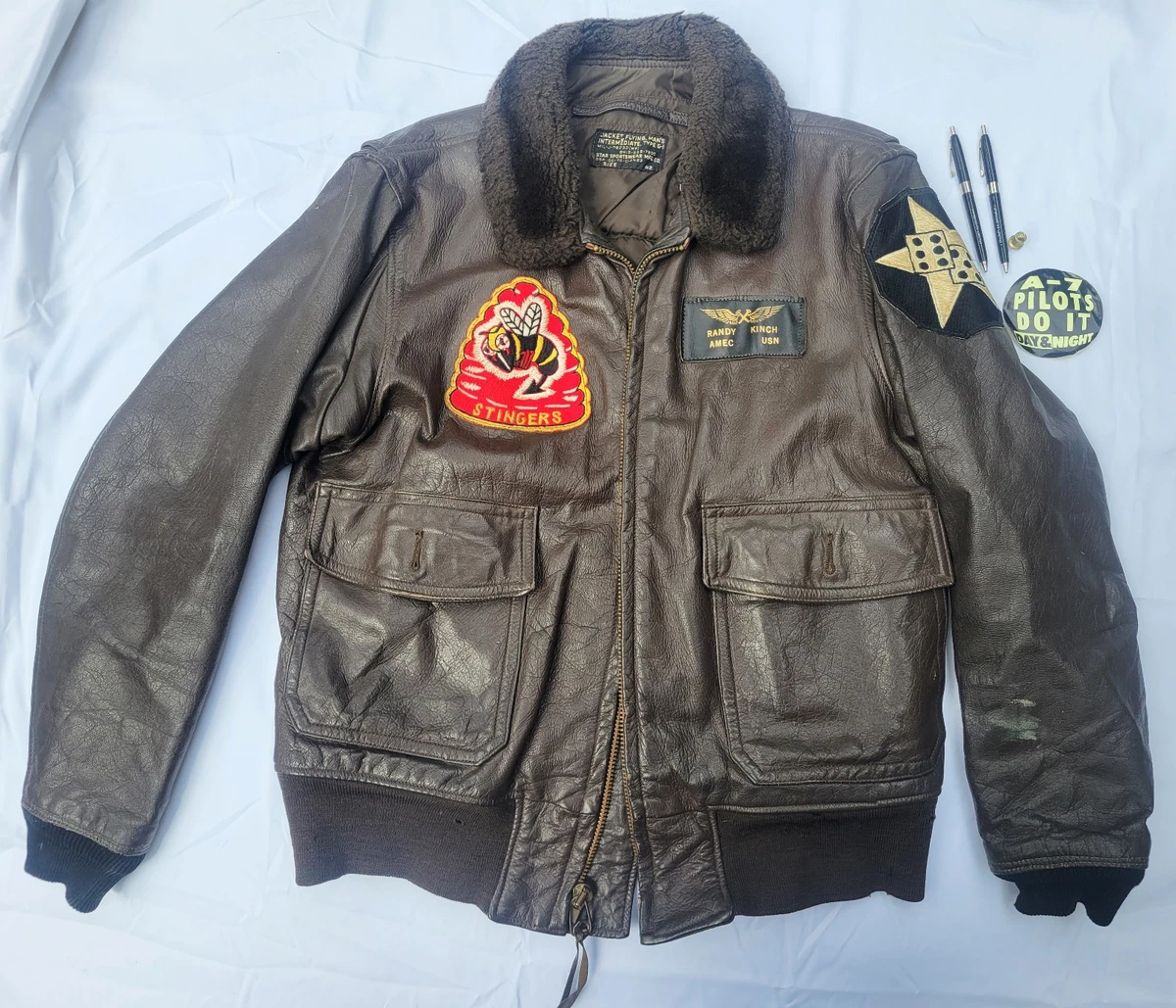 navy g1 flight jacket products for sale | eBay