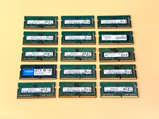LOT OF 15 X 8GB (SAMSUNG/SK HYNIX/MICRON) PC4-2400 DDR4 Memory Ram SODIMM 632