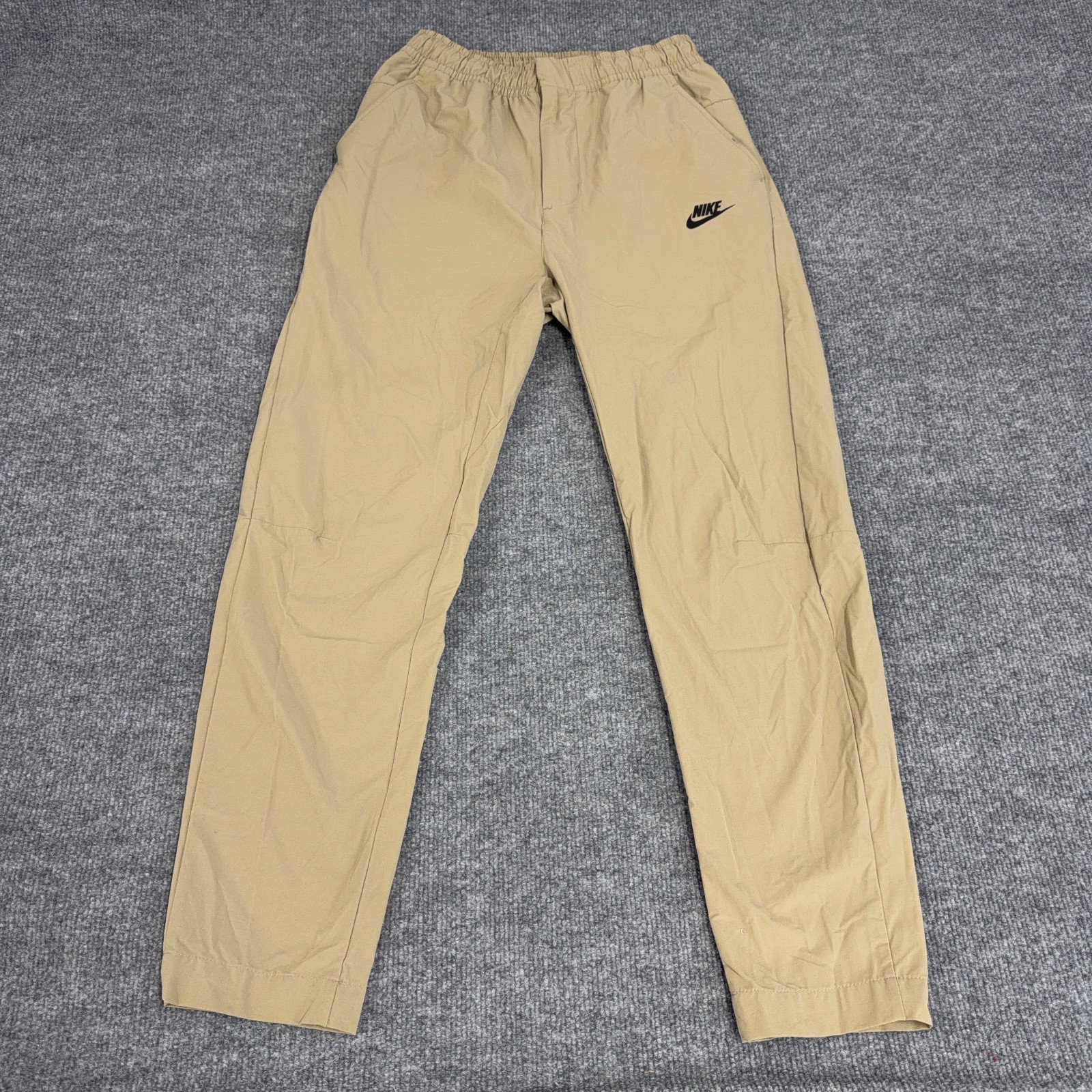 Nike Sportswear Commuter Pants Mens Small Tan Tech Woven Performance DM6621-247