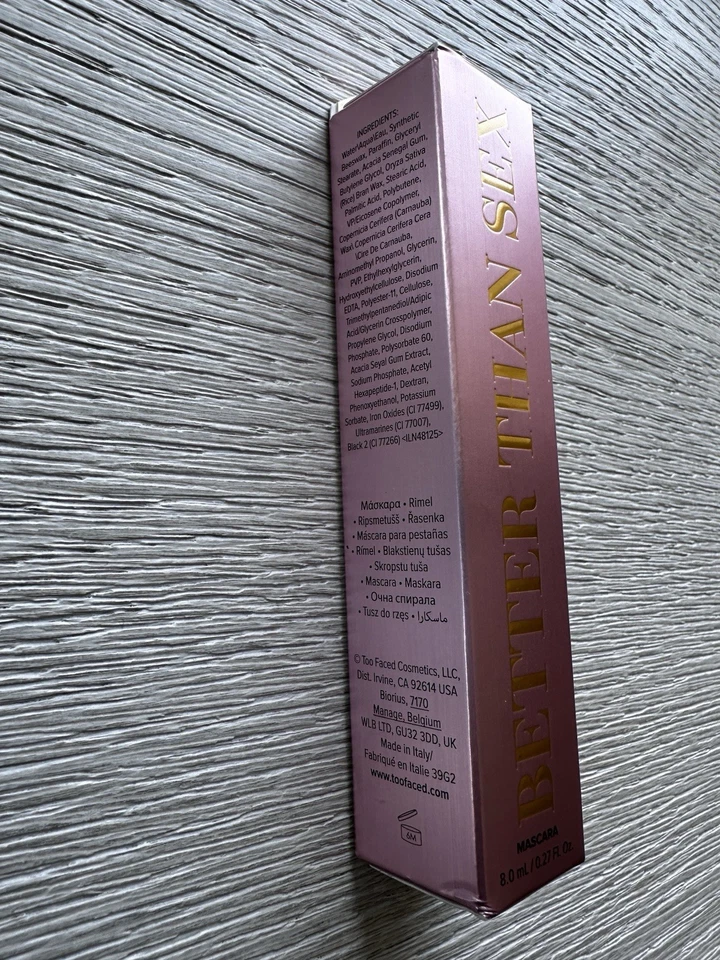 Too Faced Better Than Sex Volumizing Mascara Standard Size Black - 0.27 oz/ 8 mL - Image 3 of 4