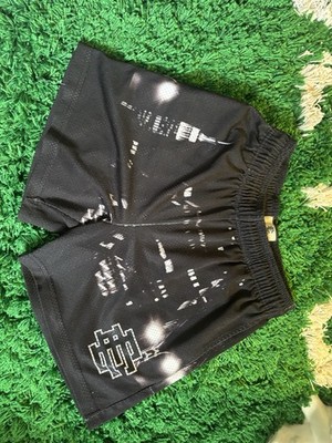 Eric Emanuel Skyline Shorts Black, Size Medium