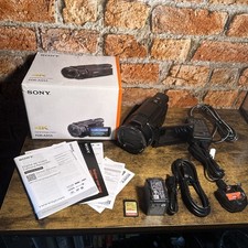 Sony FDR-AX53 4K Camcorder, boxed. mint. 