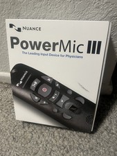 BNIB Nuance PowerMic III Dictation Microphone...