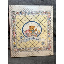 C.R. Gibson Storytime Scrapbook Baby Teddy Bear ABC Vintage Blank Pages