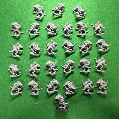 Warhammer Lizardmen Skinks x28 Skink Archer Archers Seraphon Games Workshop  
