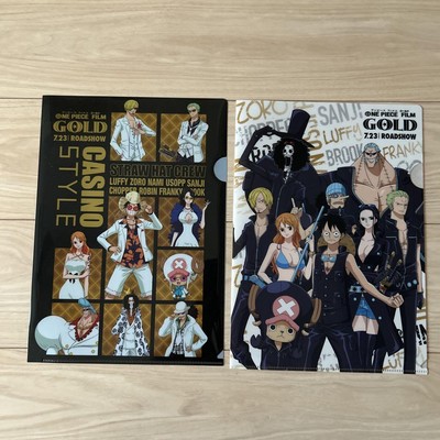 One Piece Film Gold Clear File Set 2 Anime Charakter Animation