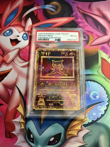 2000 POKEMON GAME MOVIE POKEMON 2000 MOVIE ANCIENT MEW PSA 8