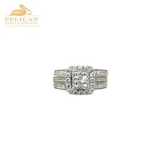 Women's Diamond Wedding Set 1.72 CTW 14K White Gold PPG008992 