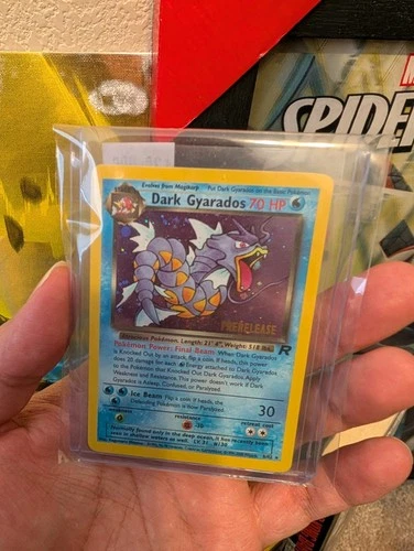 Dark Gyarados Holo Team Rocket Prerelease Pokemon Card 🔥 🔥 🔥