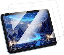 2 Pack Anti Scratch 9H Hardness Tempered Glass Screen Protector for iPad