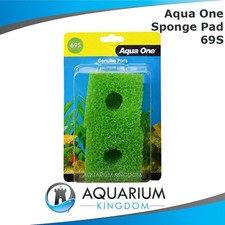 25069S Aqua One Sponge Pad 69S (2 Pack) AquaStart 340 Aquarium Tank Filter Media