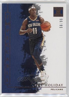 2019-20 Panini Impeccable /99 Jrue Holiday #53 4f5