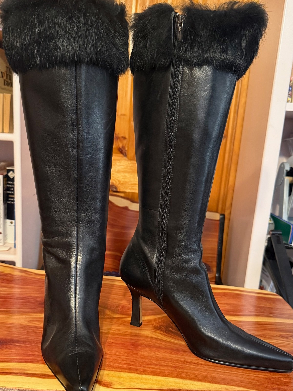 Leather Tall Womens Boot by Anne Klein