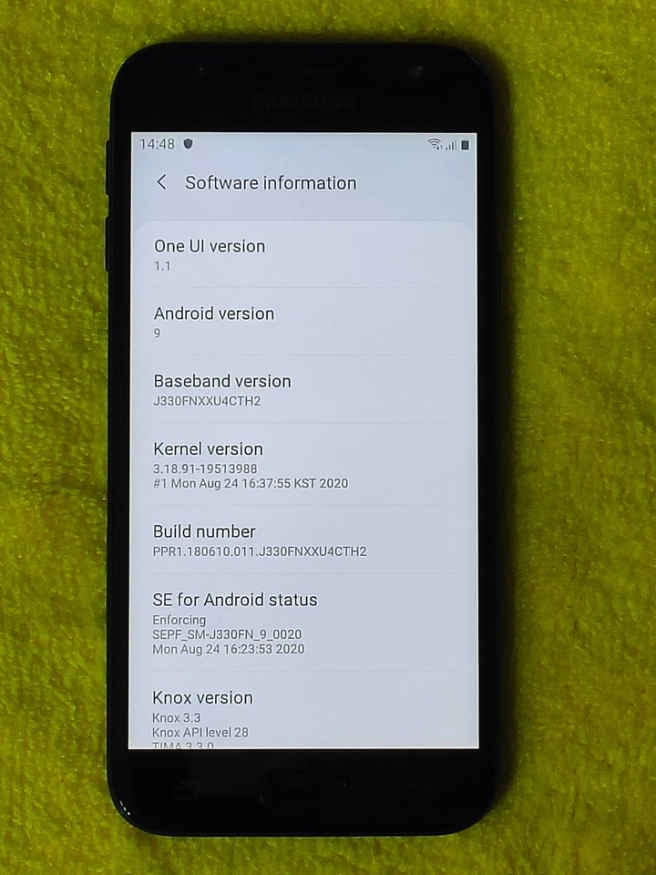 Samsung Galaxy J3 (2017) Smartphone (Unlocked) 16GB 4G Android SM-J330FN Black - Image 4 of 4