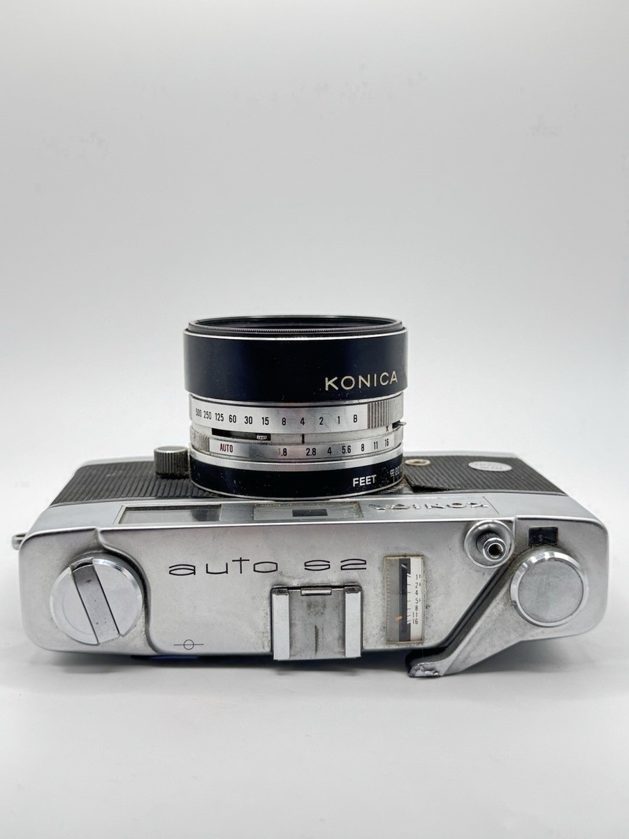 ［レトロ］KONICA AUTO S2 レンジファインダーカメラ Konica Auto S2 35mm Rangefinder Film Camera for sale online