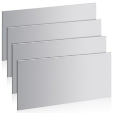 12"x6" 20-Gauge Steel Sheet Metal 4 PCS Cold Rolled Plate for DIY Projects