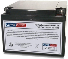 BP28-12 12 Volt 28 Ah SLA Replacement Battery W/Nb Terminal
