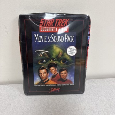Star Trek: Judgement Rites - Movie & Sound Pack ADD ON Interplay 1994 NEW SEALED