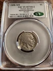 1936 S/S Buffalo Nickel Coin RPM FS-501: Sharp CAC Slab