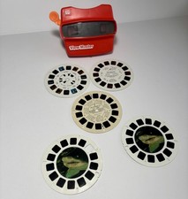 Vintage View Master  5 Reels Includes G.I. Joe Peril in the Depths Red