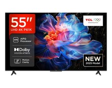 TCL Fernseher Smart TV 55P61K 55 Zoll 139cm Direct LED TV 4K HDR 3840x2160 px