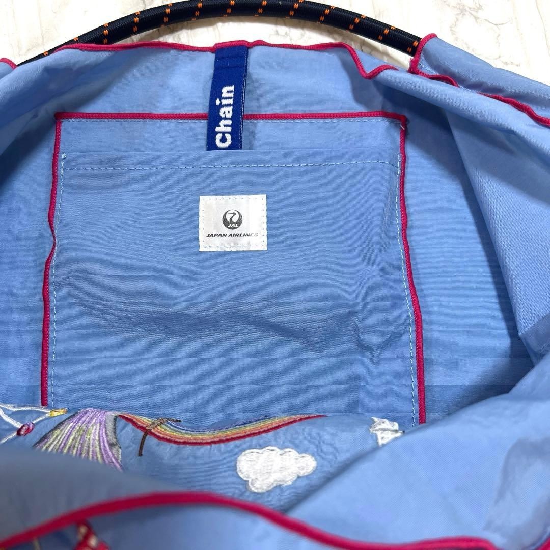 JAL x Ball And Chain Collaboration Eco Bag Zenith Blue JPN Limited