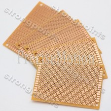 10PCS DIY Prototype Paper PCB Universal Experiment Matrix Circuit Board 5x7cm WC