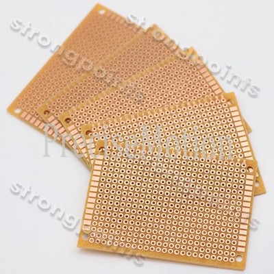 10PCS DIY Prototype Paper PCB Universal Experiment Matrix Circuit Board 5x7cm WC